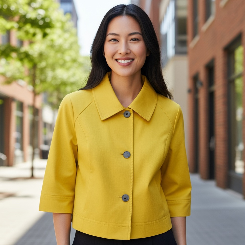 Rafaella Vibrant Yellow Jacket
